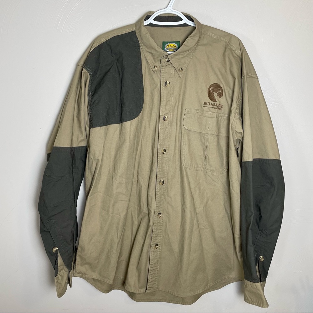 Cabelas XL Men’s Long Sleeve Muy Grande Outfitters Button Up